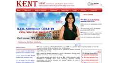 Desktop Screenshot of kenteducation.ac.in
